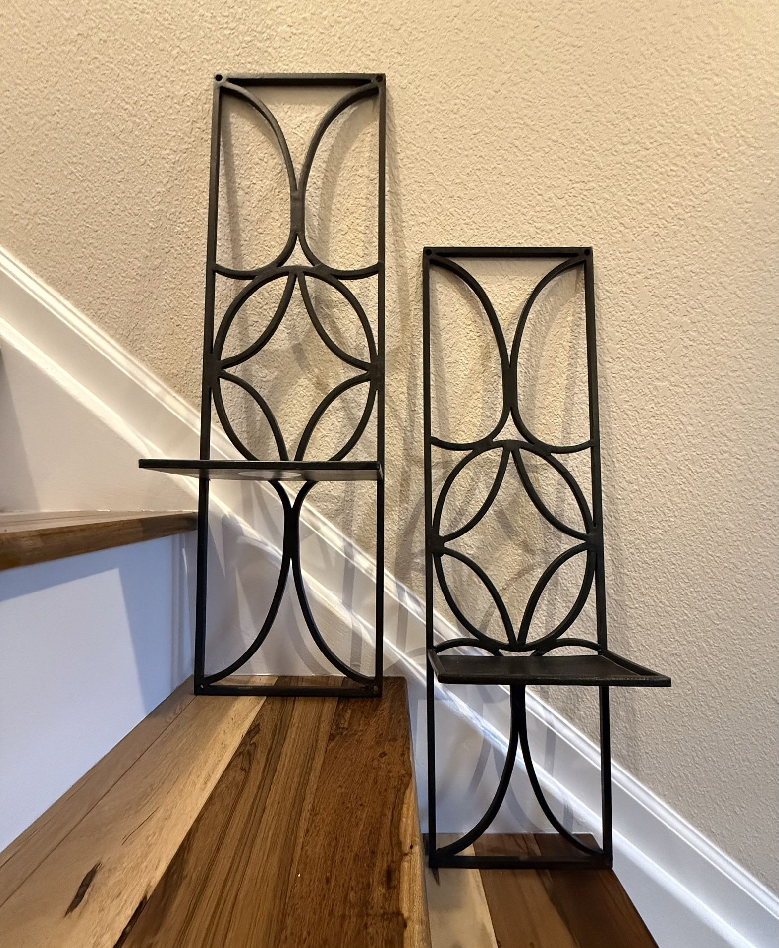 Metal Wall Candle Holders (Pottery Barn)