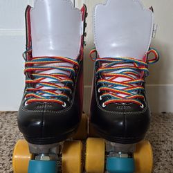 Moxi Rainbow Rollerskates