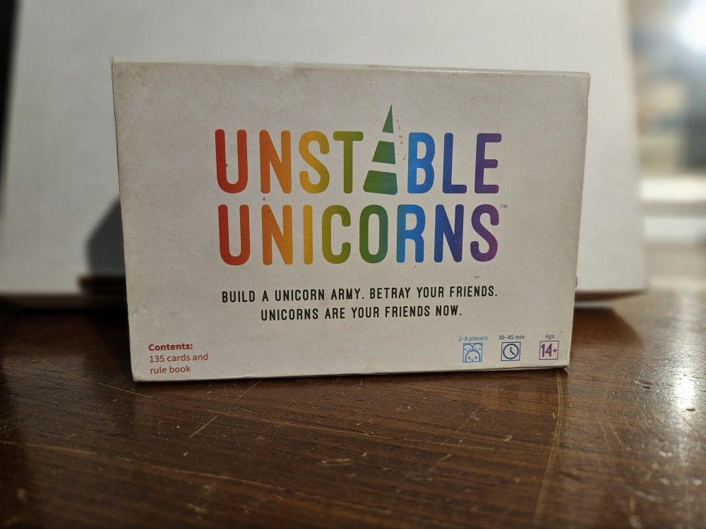 Unstable Unicorns Card Game