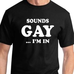 Sounds Gay I'm In T Shirt 