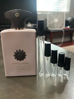 AMOUAGE TIMBER DECANTS ONLY
