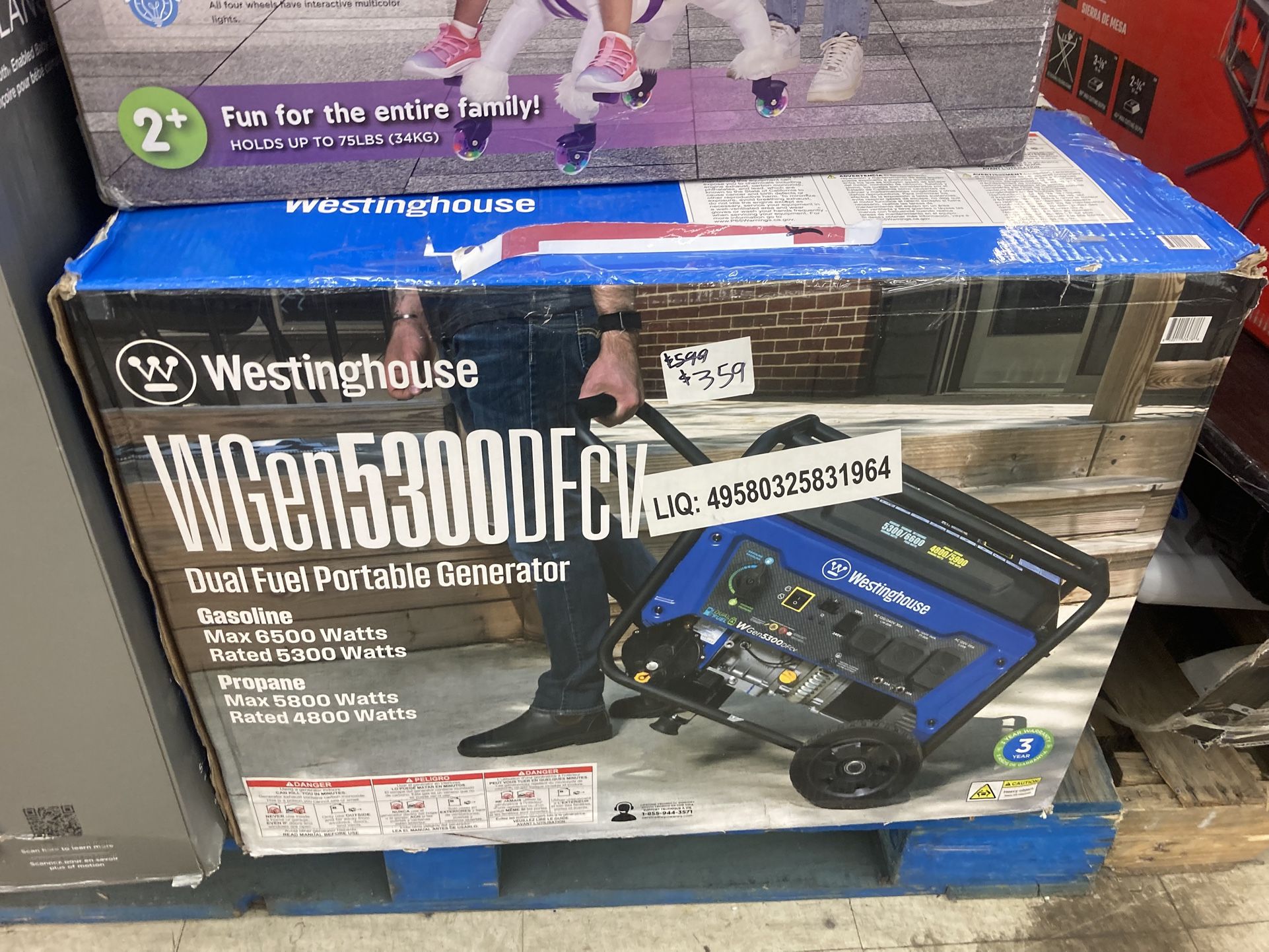 W Gen 5300 DFCV Generator