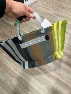 Marni shopping bag marketplace tote new designer