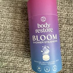 Body Restore Bloom Shower Streamers (6 Tablets)