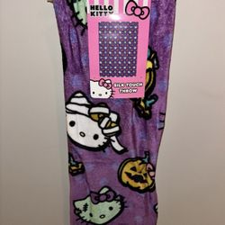 Hello Kitty Halloween Blanket 
