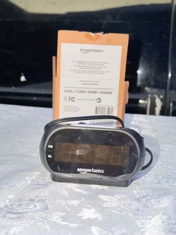Amazon Basics Small Digital Alarm Clock