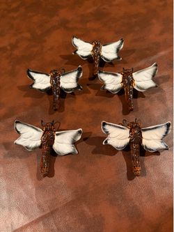 Ceramic Dragonfly (set of 5)