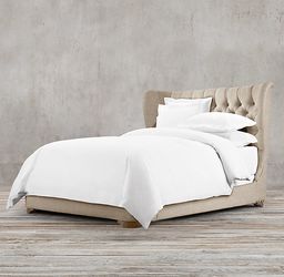 RH Restoration Hardware - Churchill Upholstered Framed Bed