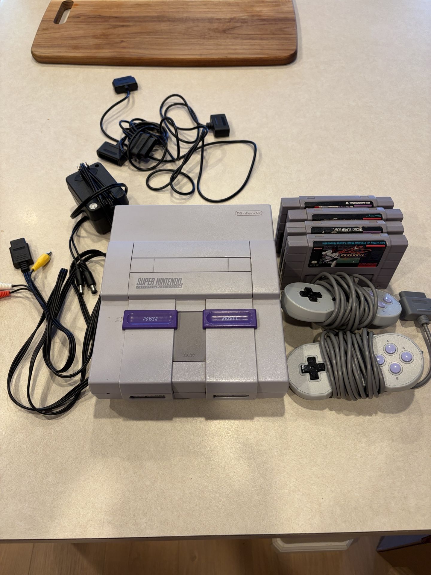 Super Nintendo (original SNES) & Games