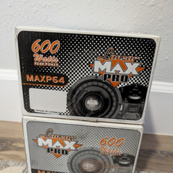 Lanzar Max Pro 600 W Peak Power Car MAXP64 Speakers