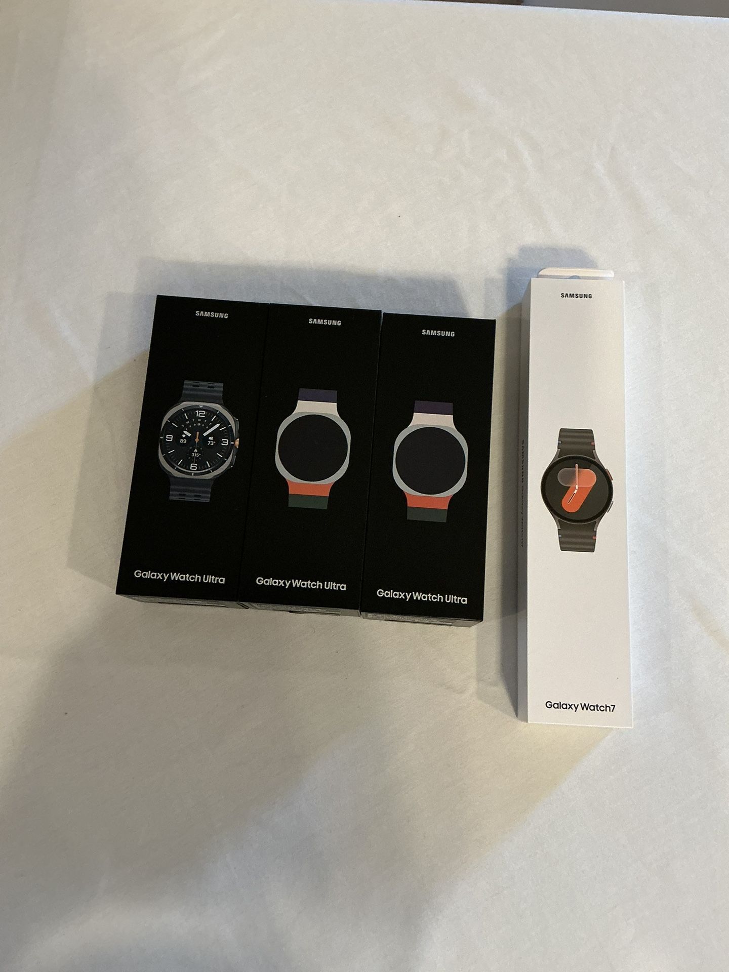 3 Brand New Galaxy Watch Ultras