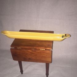 Yellow Porcelain Olive Tray Revol