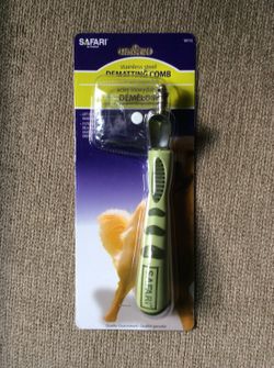 Safari dematting dog comb