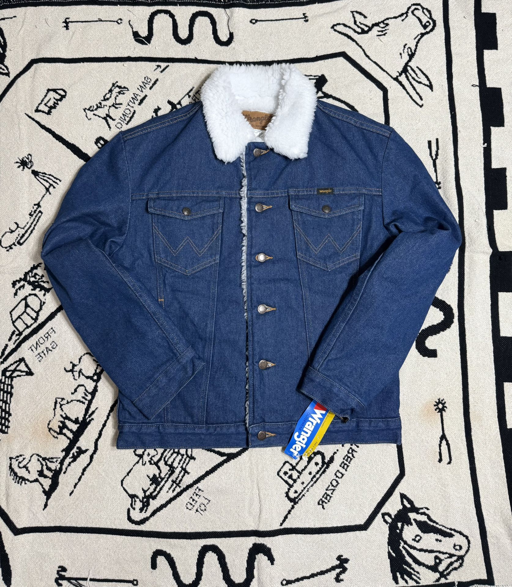 Wrangler Denim Sherpa Jacket