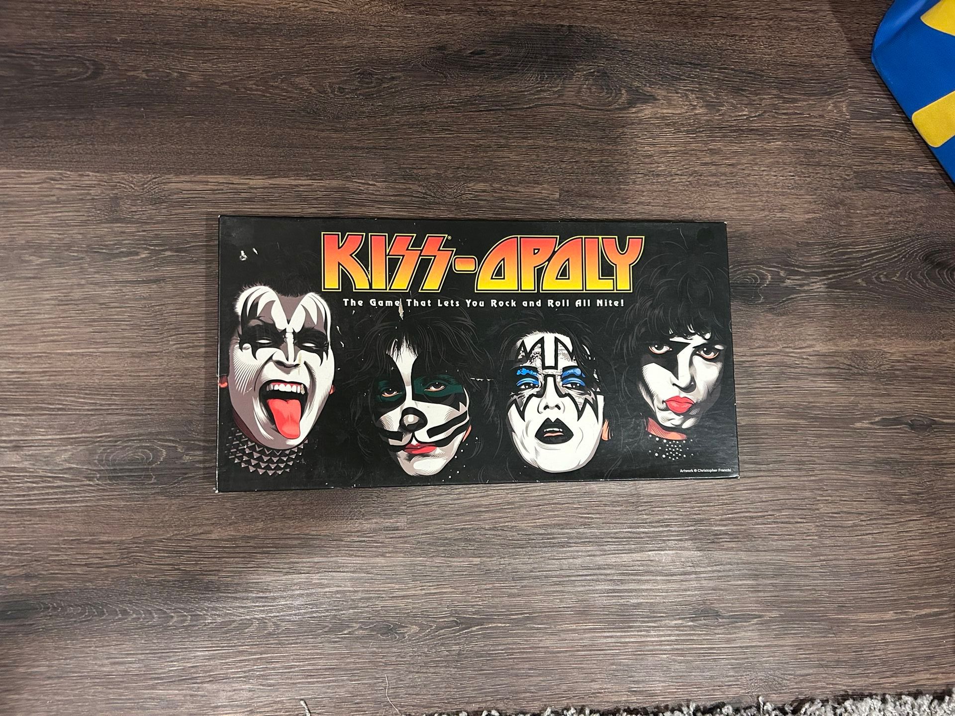 Kiss-opoly Monopoly Board Game 2003