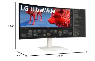 LG 38WR85QC-W 38 inch Curved UltraWide WQHD Nano IPS.. In open box used for a week.
