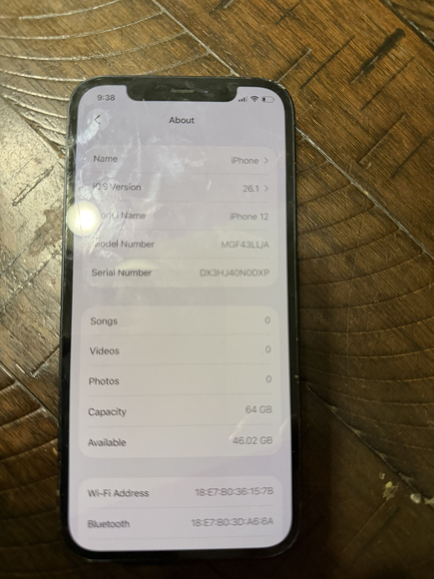 iPhone 12 64gb $180. OBO