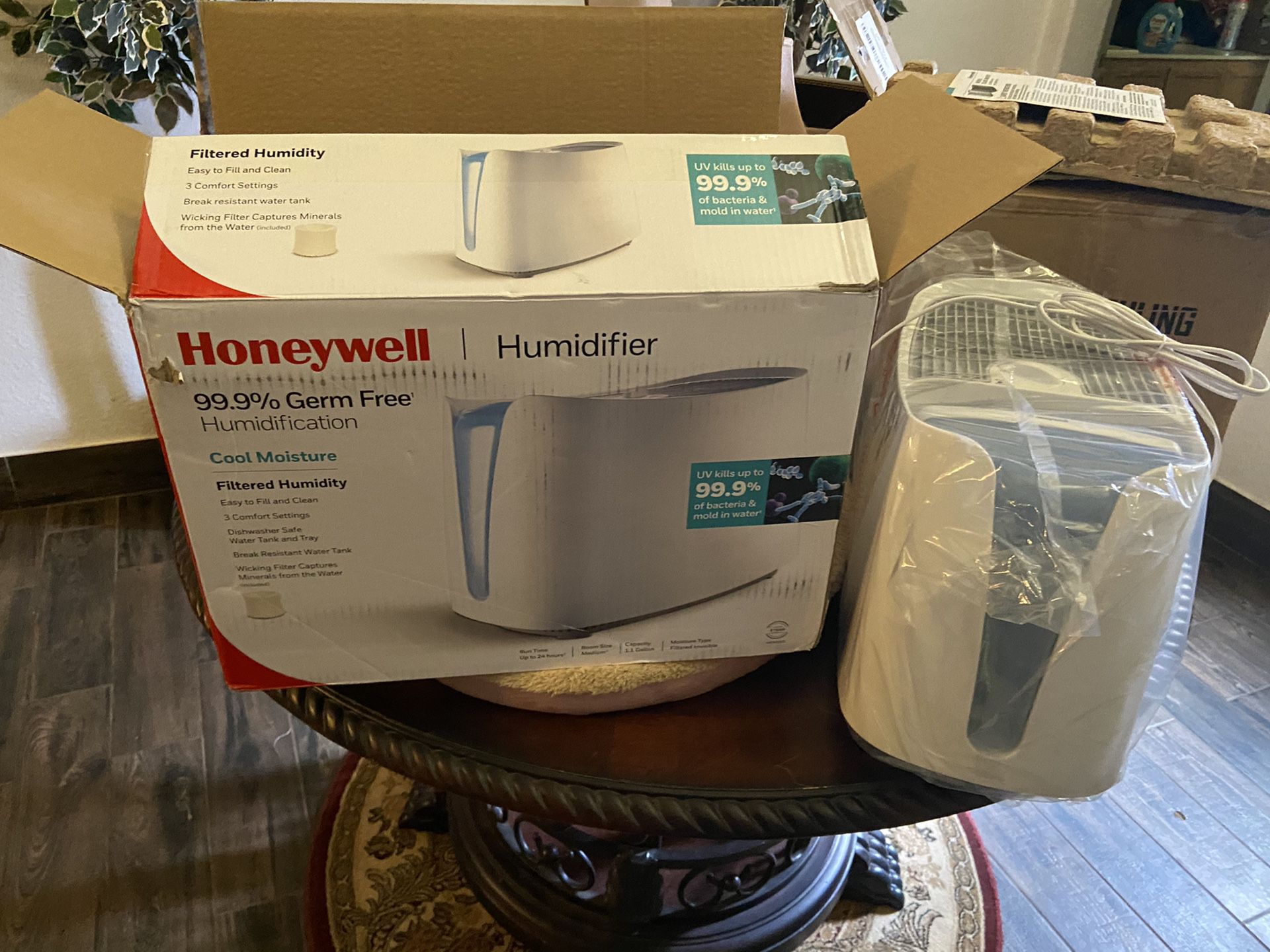 Honeywell cool moisture humidifier