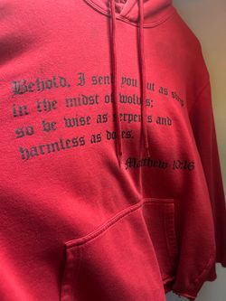 Scripture hoodie