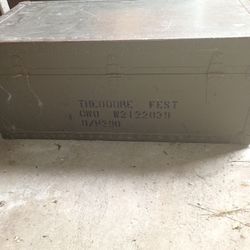 1949 Military Footlocker