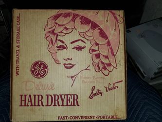 GE Old hair dryer Sally Victor