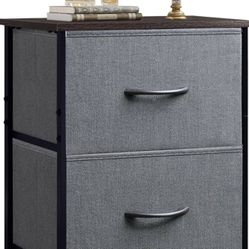 WLIVE Nightstand With Drawers