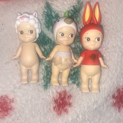 Authentic Sonny Angel Red Rabbit Advent Calendar, Parrot And Alpaca