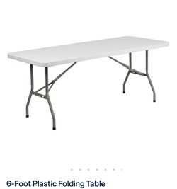 6ft table