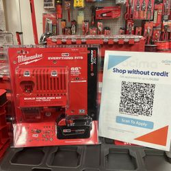 Milwaukee M18 18-Volt Lithium-Ion XC Starter Kit with One 5.0Ah Battery and Charger