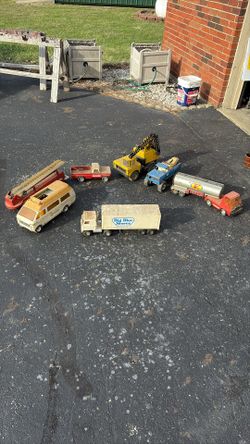 Vintage Tonka And Nylint Stamped Toys