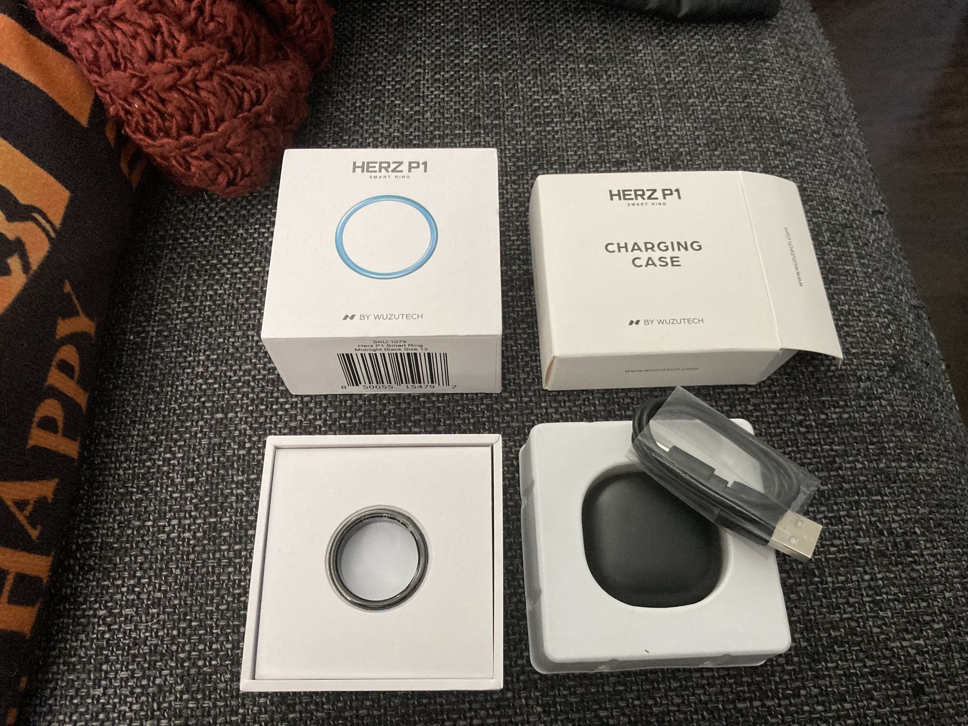 Smart Ring Sz 13 & Charger