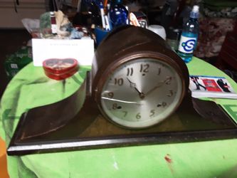 Old Clock Wind Up With Key
