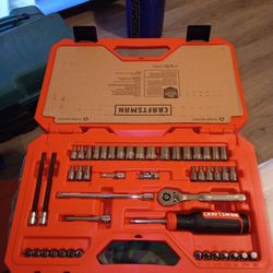 Craftsman 1/4" Drive Socket Ratchet Set