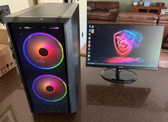 AMD Ryzen 7 5800X with RTX 3080 Graphics Gaming PC Desktop