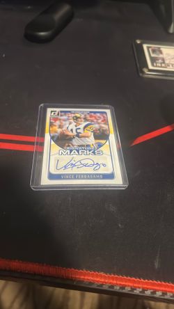 Vince Faragamo Autographed Card