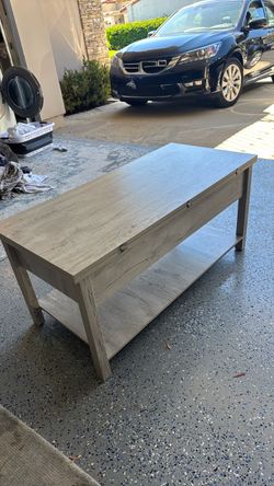 Coffee table - light gray
