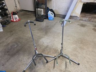 two guitar  stands