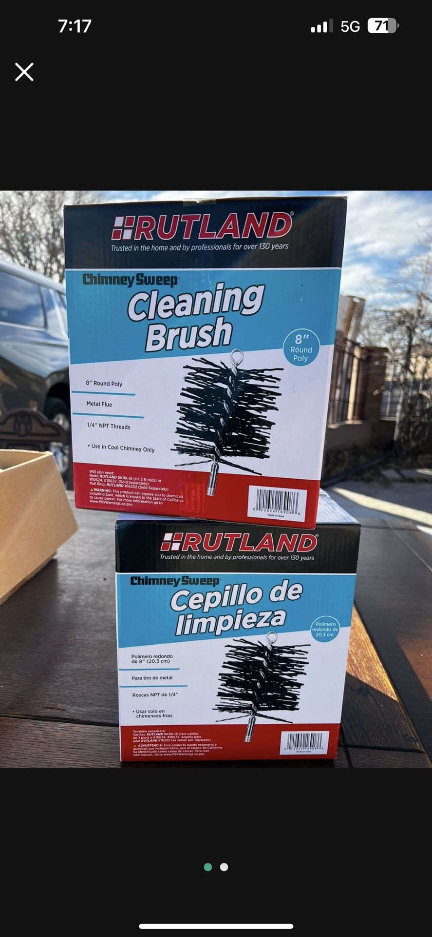 8 Inch Chimney Sweeper