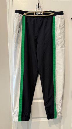 Men's Lacoste Lightweight Water-Repellent Colorblock Track Pants XH7798 - Size XL