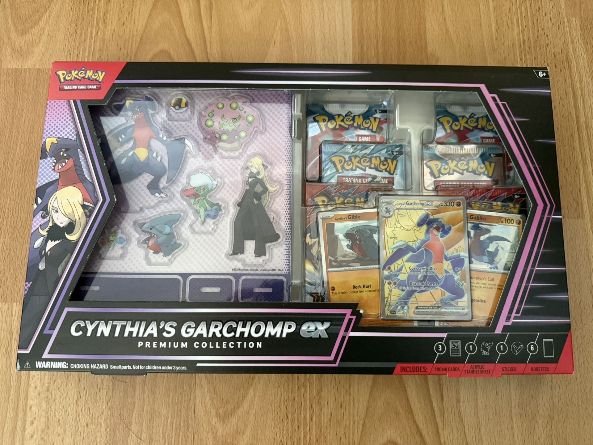 Cynthia's Garchomp ex Premium Collection