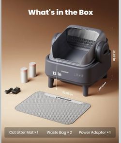 oneisall Self Cleaning Litter Robot Box with APP Control NEW