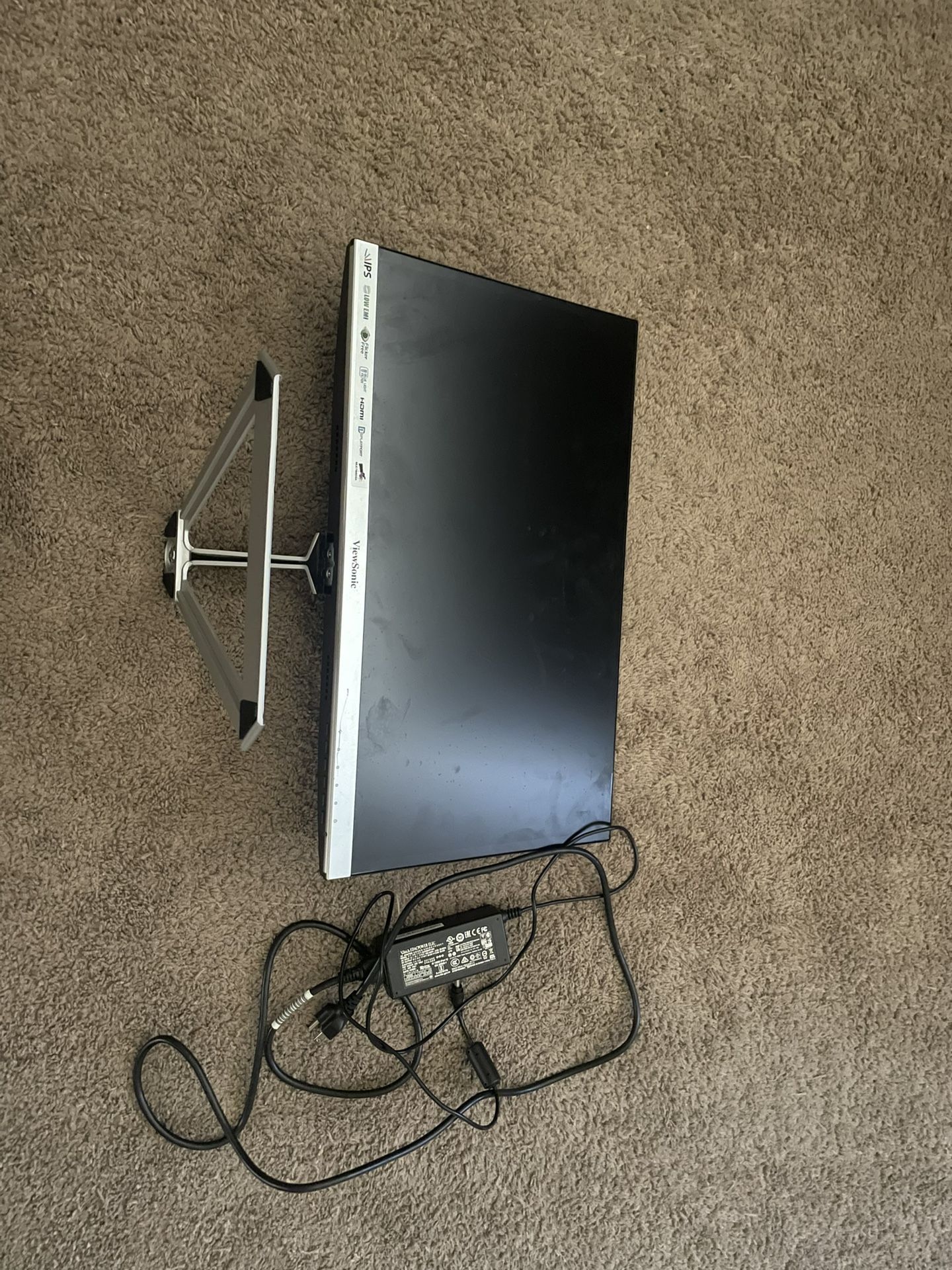 Two Monitors, Cords And Video Games