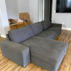 Laid Back L-Shape Sectional Sofa/Couch| KIVIK By IKEA|  Amazing Condition| Pick -Up