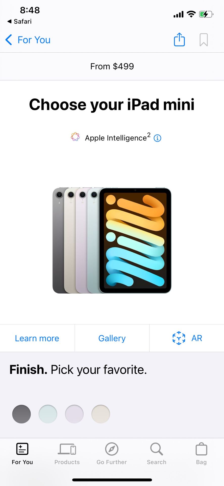 iPad Mini 2025 128 Gb