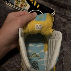Simpsons Classic High top Vans