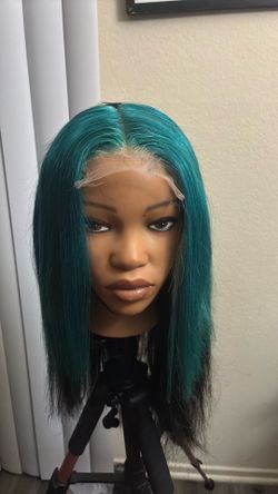 18” closure wig
