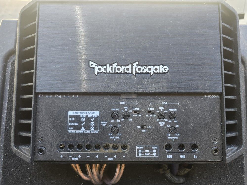 Punch 4  channel Amp
