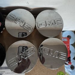 GMC Center Caps Chrome