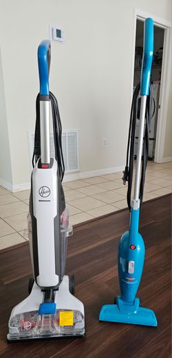 Hoover Hard Floor Cleaner + Bissell Featherweight Vacuum