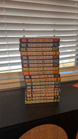 Diary of a wimpy kid books 1-18
